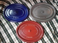 Lot couvercle cocotte Staub