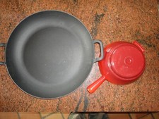 Grand plat fonte émaillé - grand,