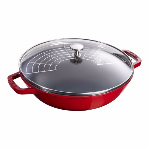 Staub wok avec couvercle - staub,