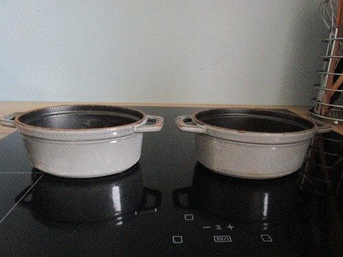 Mini cocottes plats - 2, cocottes/