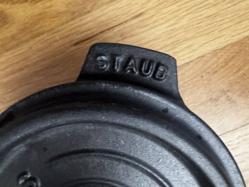 Cocotte staub ronde - cocotte, en